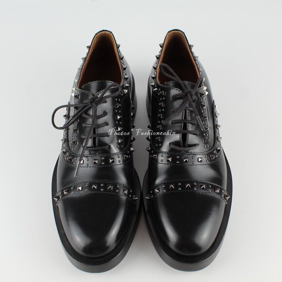 Valentino Garavani Gentleglam Studded Wingtip Oxford (Women) - Picture 2 of 16